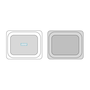 Suorakulmaiset lokerot "Puu" Puu